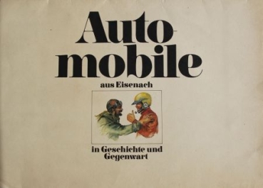 Wartburg Advertisingmap "Automobile aus Eisenach" 12 colored prints 1975 (9845)